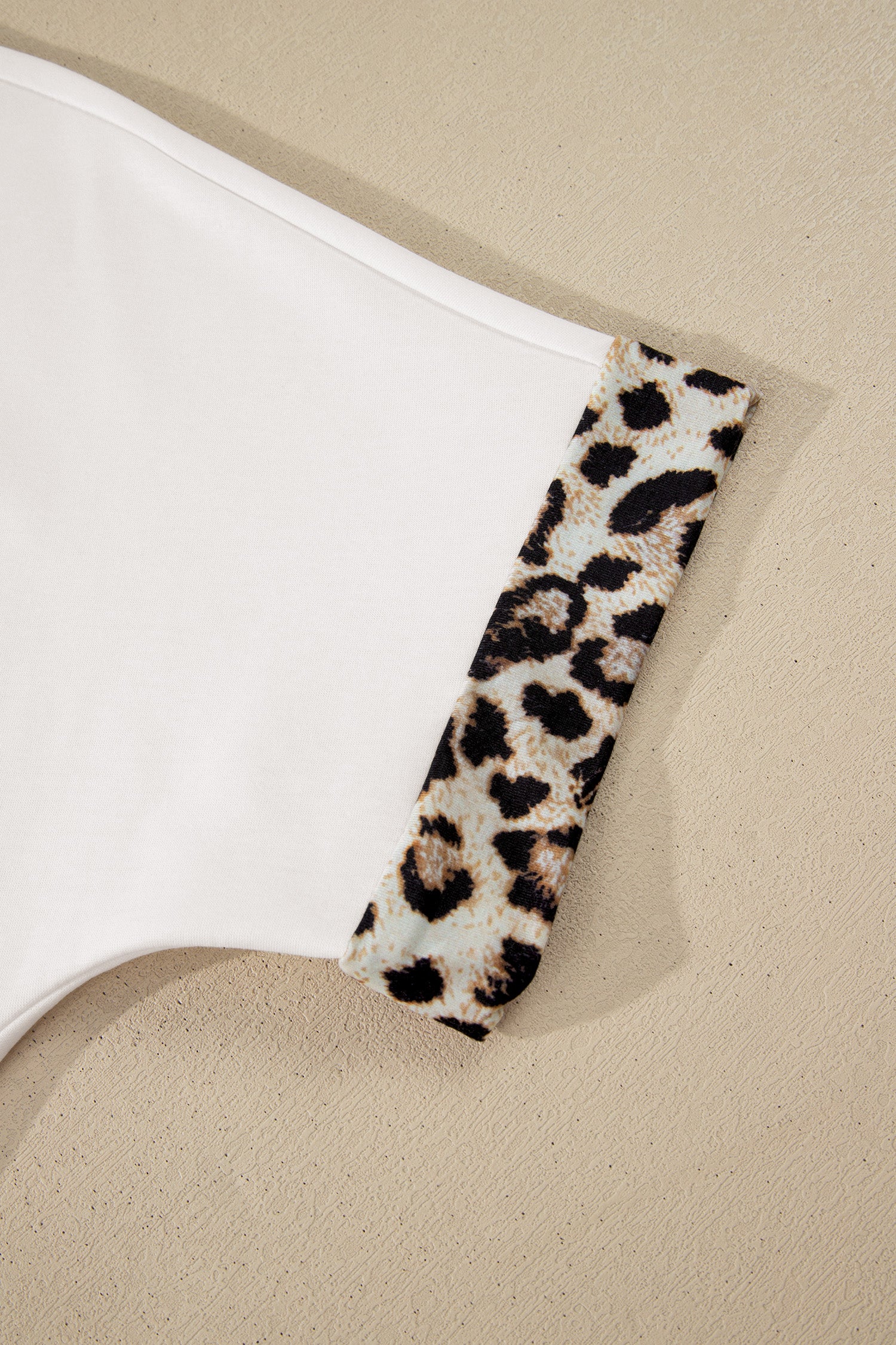 Dark Grey Contrast Leopard Bow Patched Short Sleeve T Shirt Long Dress
